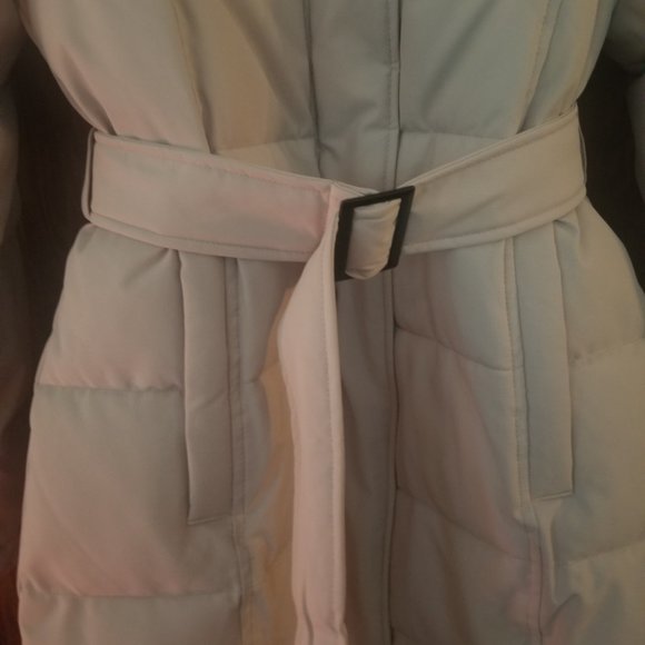 NWT Sam Edelman puffer tench long coat winter women’s SZ S - Picture 3 of 8